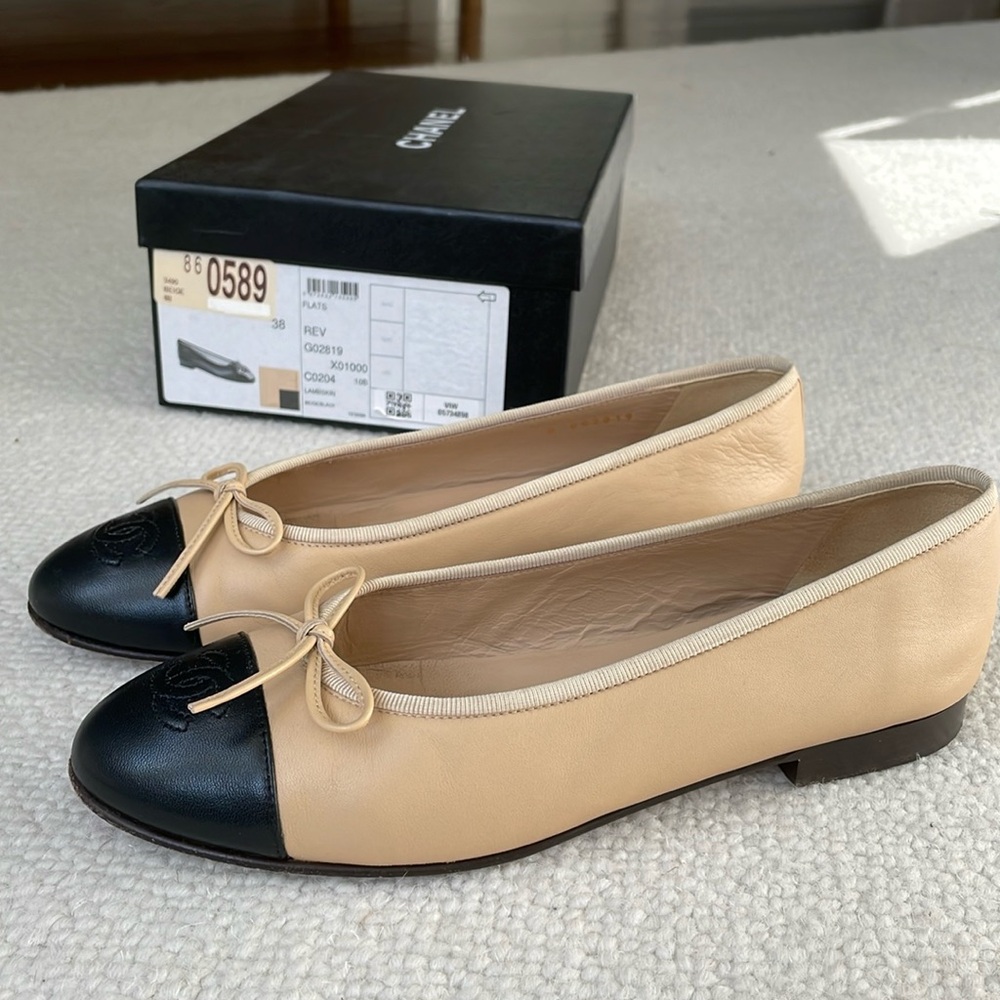 Chanel ballet flats